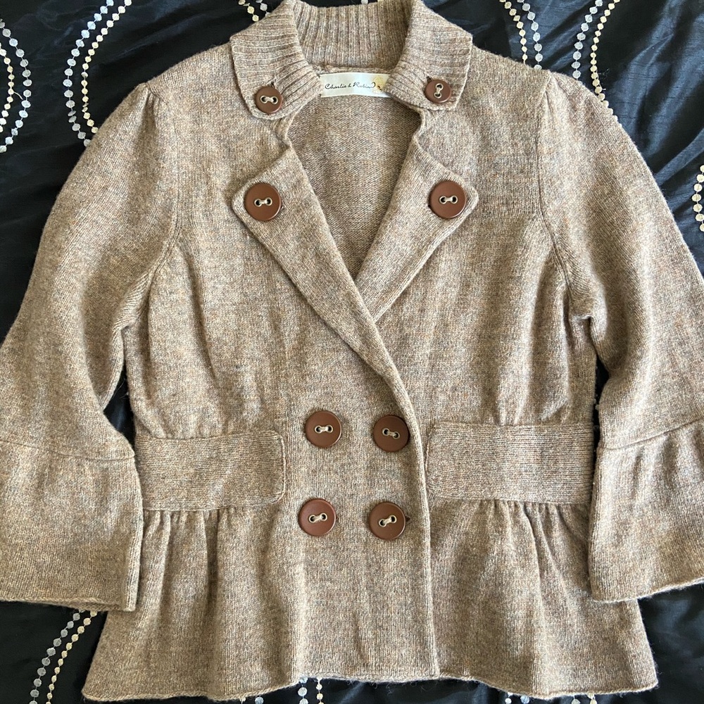 Anthropologie Charlie and Robin Audience sweater - Picture 2 of 4